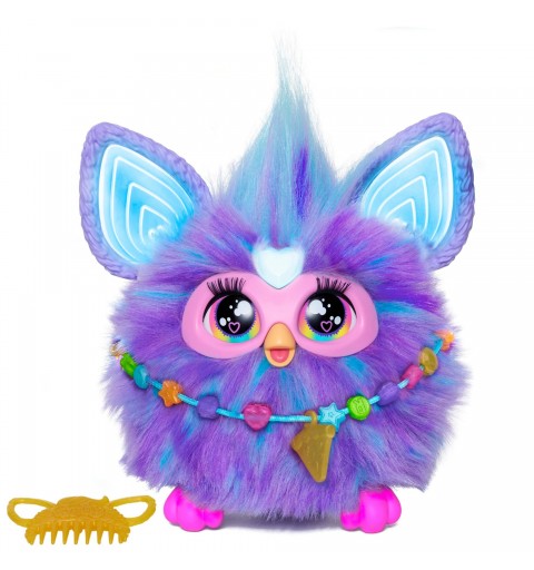 Furby Viola, giocattoli di peluche interattivi per bambini e bambine dai 6 anni in su