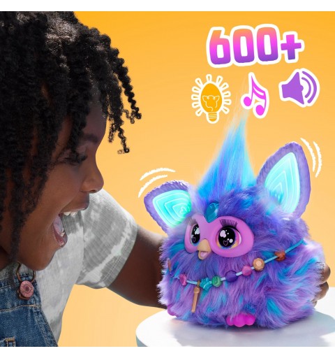 Furby Viola, giocattoli di peluche interattivi per bambini e bambine dai 6 anni in su