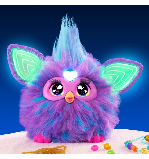 Furby Viola, giocattoli di peluche interattivi per bambini e bambine dai 6 anni in su