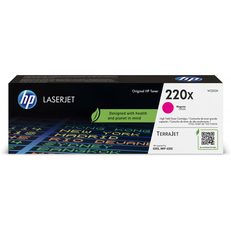 HP 220X Magenta Original LaserJet-Tonerkartusche