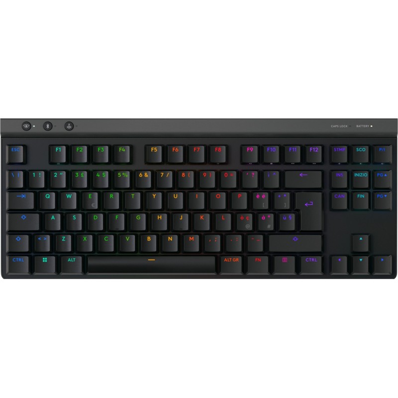 Logitech G G515 keyboard Gaming RF Wireless + Bluetooth QWERTY Italian Black