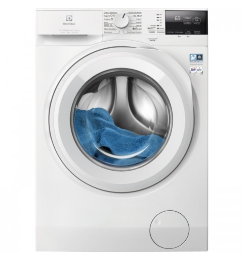 Electrolux EW7W285W lavadora-secadora Independiente Carga frontal Gris, Blanco D