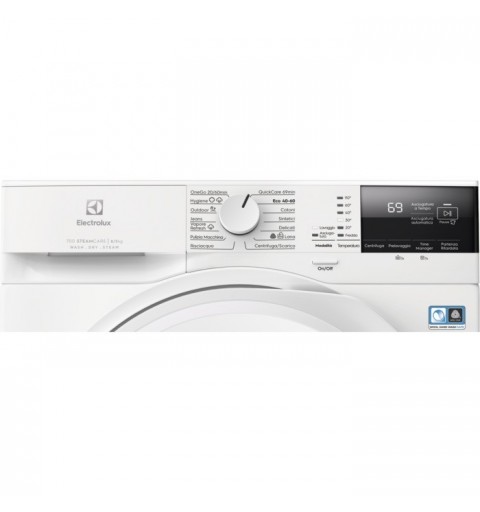 Electrolux EW7W285W lavadora-secadora Independiente Carga frontal Gris, Blanco D