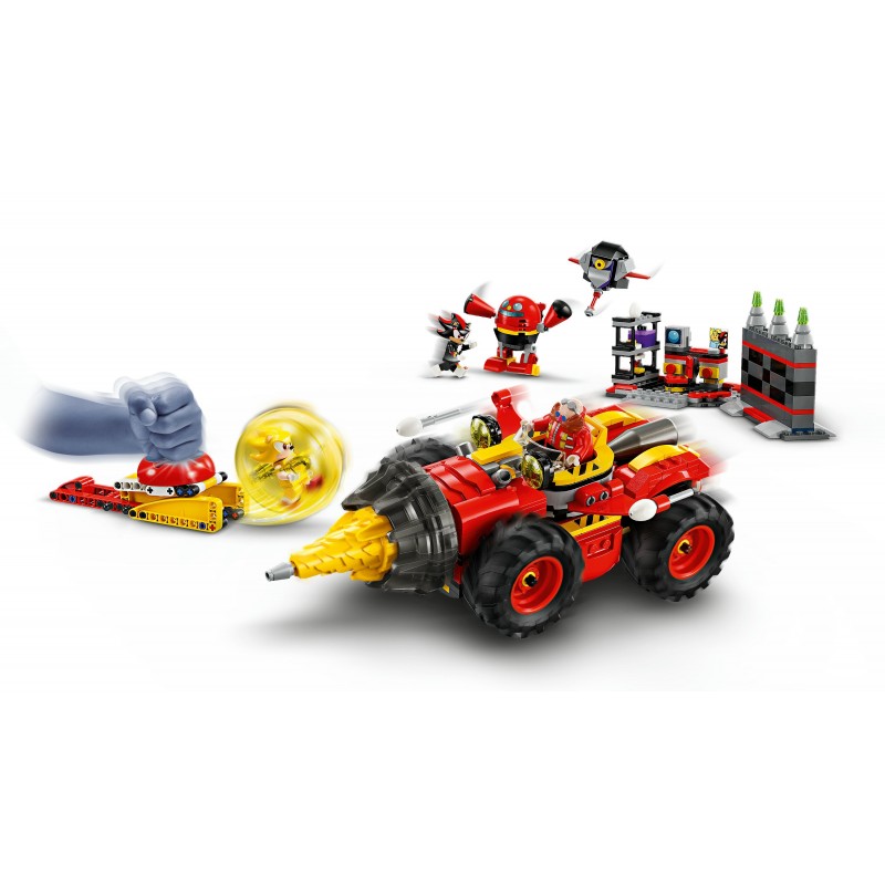 LEGO Super Sonic contre Egg Drillster