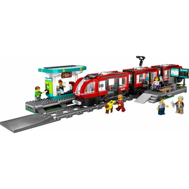 LEGO Le tramway et la station du centre-ville