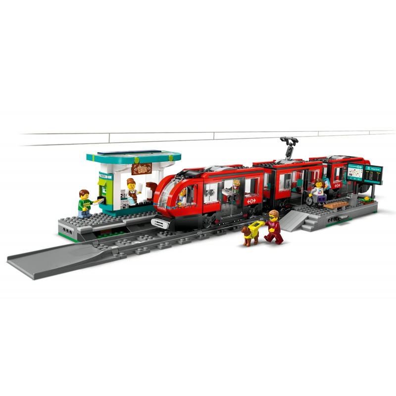 LEGO Tram e fermata del tram