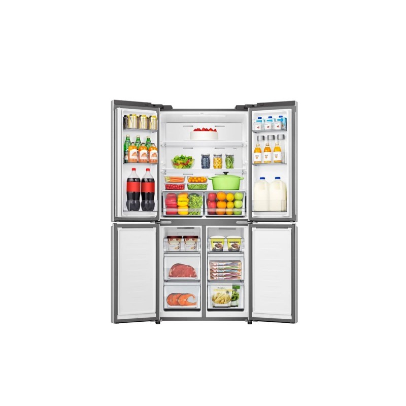 Hisense RQ5P470SETE side-by-side refrigerator Freestanding 483 L E White