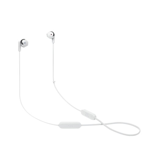 JBL Tune 215 Auricolare Wireless In-ear, Passanuca Musica e Chiamate Bluetooth Bianco