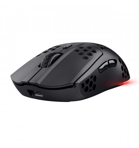 Trust GXT 929 Helox ratón Juego mano derecha RF inalámbrico Óptico 4800 DPI