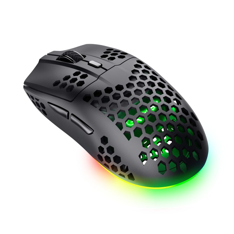 Trust GXT 929 Helox ratón Juego mano derecha RF inalámbrico Óptico 4800 DPI