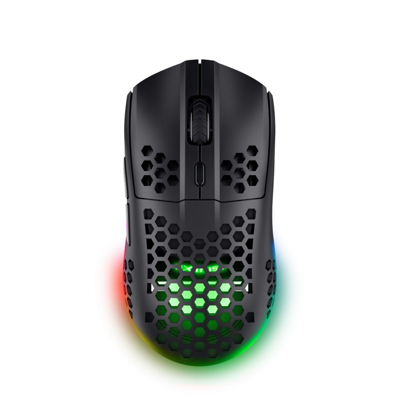 Trust GXT 929 Helox ratón Juego mano derecha RF inalámbrico Óptico 4800 DPI