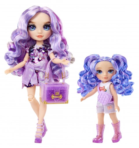 Rainbow High Littles Dolls- Amethyst (Purple)