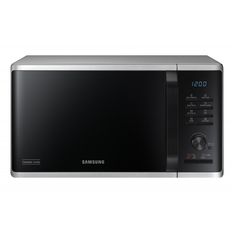 Samsung MG2AK3515AS Arbeitsplatte Grill-Mikrowelle 23 l 1250 W Schwarz, Silber