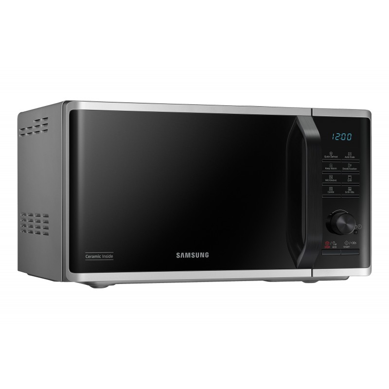 Samsung MG2AK3515AS Arbeitsplatte Grill-Mikrowelle 23 l 1250 W Schwarz, Silber