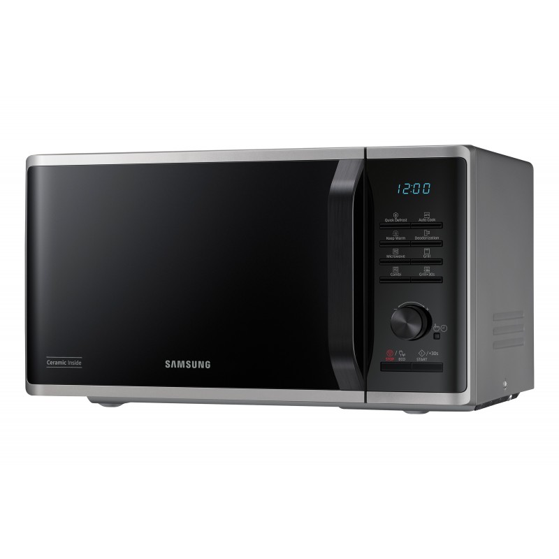 Samsung MG2AK3515AS Arbeitsplatte Grill-Mikrowelle 23 l 1250 W Schwarz, Silber