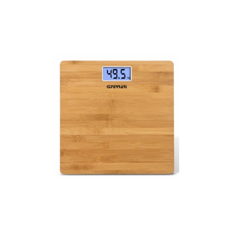 G3 Ferrari Banwood care Rectangle Wood Electronic personal scale