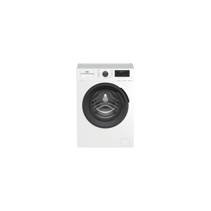 Beko WUX71486AI-IT machine à laver Charge avant 7 kg 1400 tr min Blanc