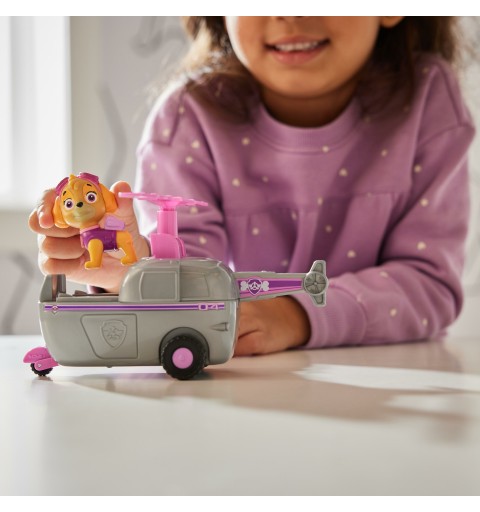 PAW Patrol , Helikopter mit Skye-Figur (Sustainable Basic Vehicle Basis Fahrzeug)