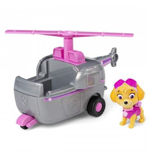 PAW Patrol , Helikopter mit Skye-Figur (Sustainable Basic Vehicle Basis Fahrzeug)