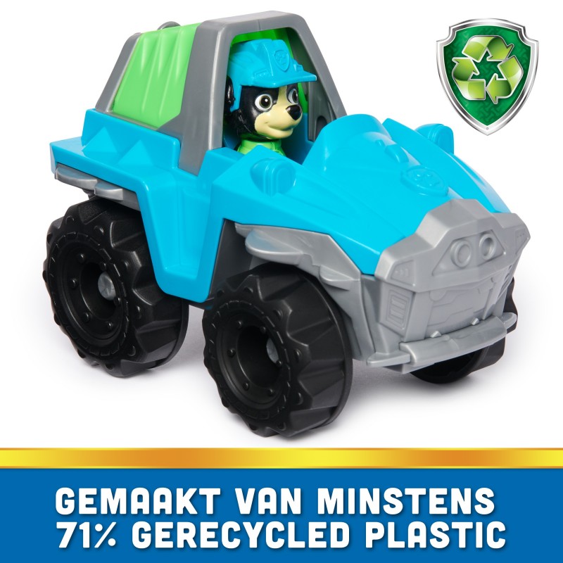 PAW Patrol , Dinosaurier-Rettungsfahrzeug mit Rex-Figur (Sustainable Basic Vehicle Basis Fahrzeug)