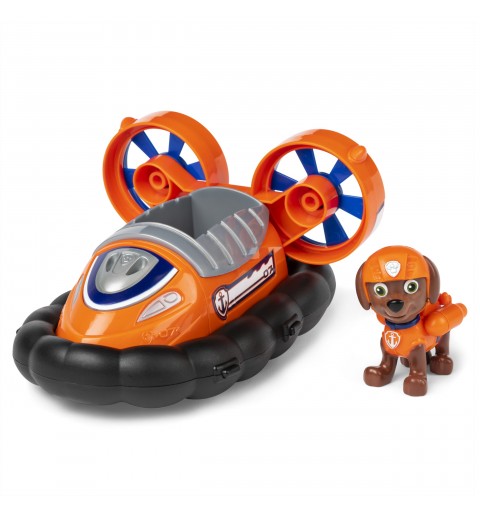 PAW Patrol , Zuma’s Hovercraft, Toy Vehicle with Collectible Action Figure, Sustainably Minded Kids Toys for Boys & Girls Ages