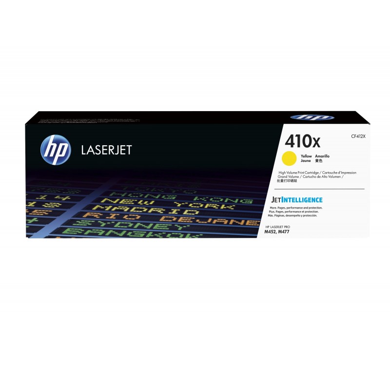 HP Original 410X Gelb LaserJet Tonerkartusche mit hoher Reichweite