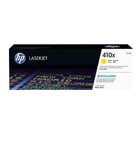 HP 410X High Yield Yellow Original LaserJet Toner Cartridge