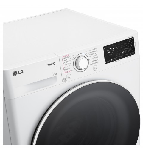 LG F4R3710NSWW lavadora Carga frontal 10 kg 1400 RPM Blanco