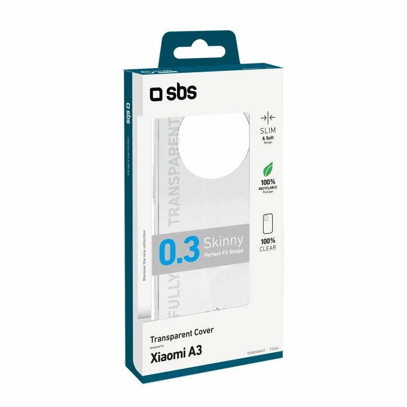 SBS TESKINXIA3T coque de protection pour téléphones portables 17 cm (6.71") Housse Transparent