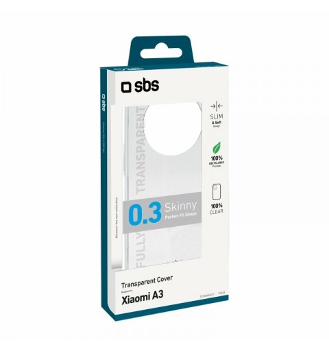 SBS TESKINXIA3T coque de protection pour téléphones portables 17 cm (6.71") Housse Transparent