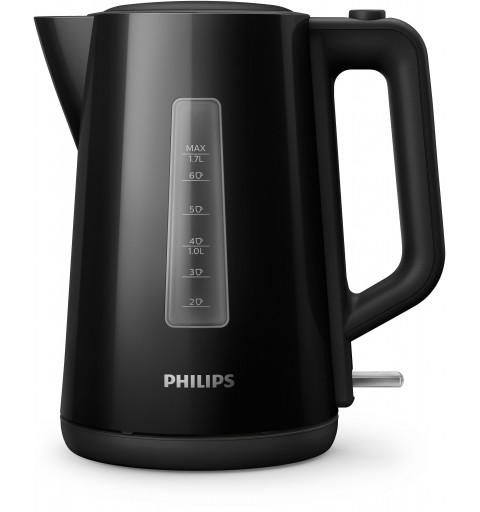 Philips 3000 series Series 3000 HD9318 20 Bollitore - 1,7 litri, formato famiglia, nero