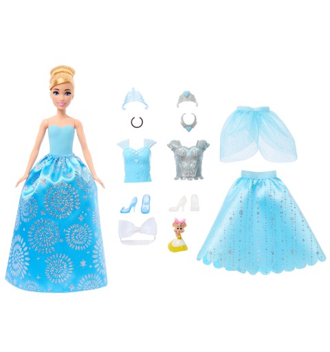 Disney Princess Disney – Princesses Disney – Poupée Cendrillon Royal Fashion Reveal