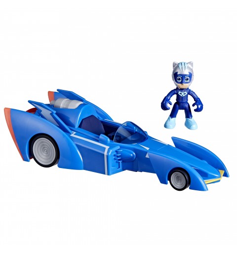 PJ Masks Super Pigiamini, Cat Racer, auto giocattolo di Gattoboy, giocattoli per bambini e bambine in età prescolare