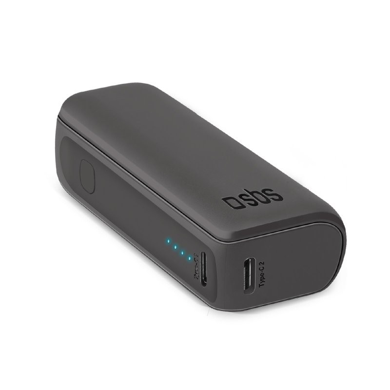 SBS TTBB5000MINIK Powerbank Lithium-Ion (Li-Ion) 5000 mAh Schwarz