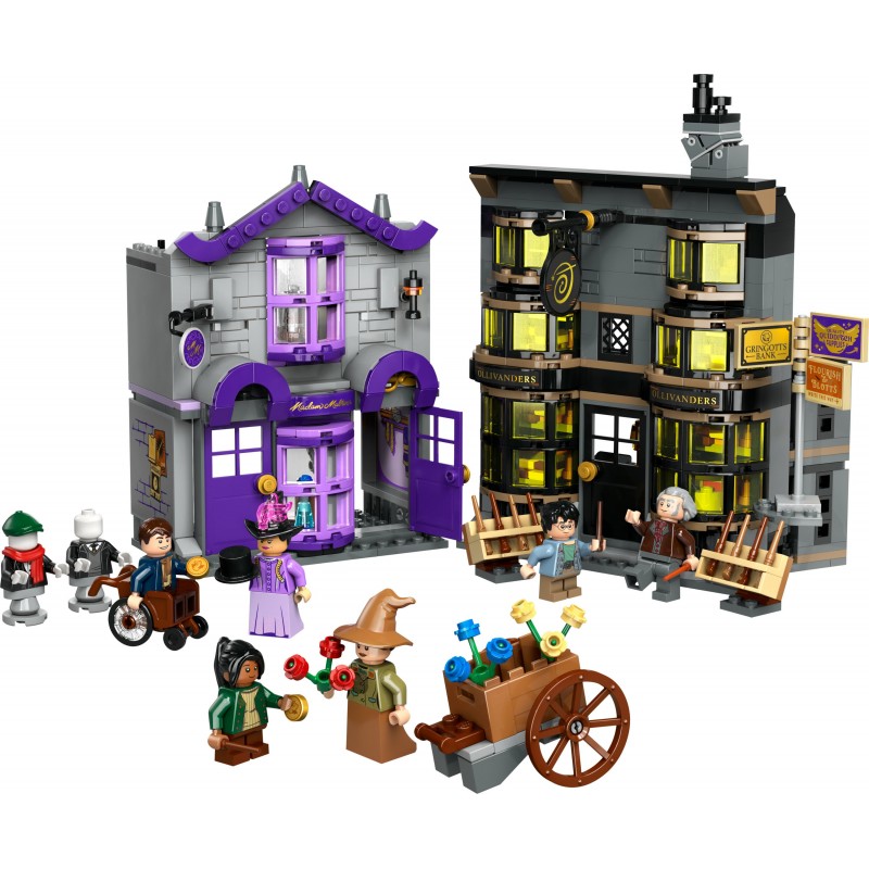 LEGO Ollivander et Madame Guipure, prêt-à-porter pour mages et sorciers