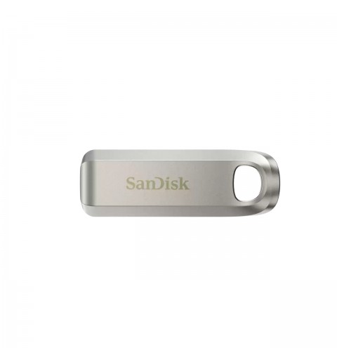 SanDisk SDCZ75-128G-G46 lecteur USB flash 128 Go USB Type-C 3.2 Gen 1 (3.1 Gen 1) Argent