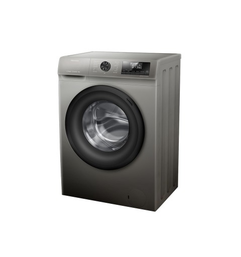 Hisense WFQP8014EVMT lavadora Carga frontal 8 kg 1400 RPM Acero inoxidable