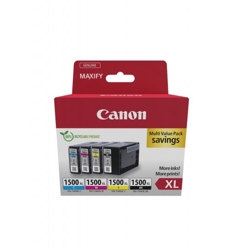 Canon 9182B010 ink cartridge 4 pc(s) Original High (XL) Yield Black, Cyan, Magenta, Yellow