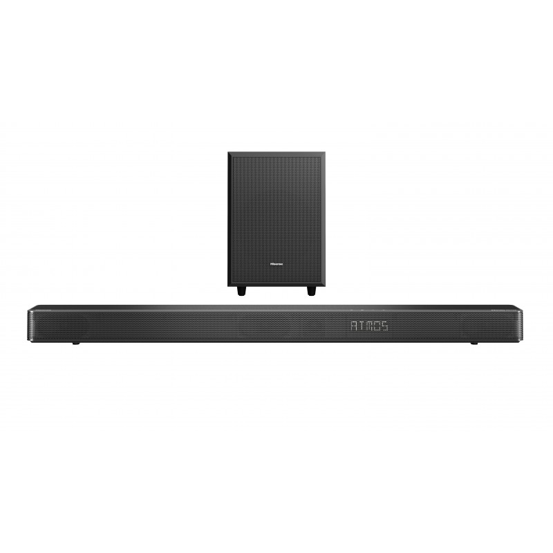 Hisense AX3120G altavoz soundbar Negro 3.1.2 canales 360 W