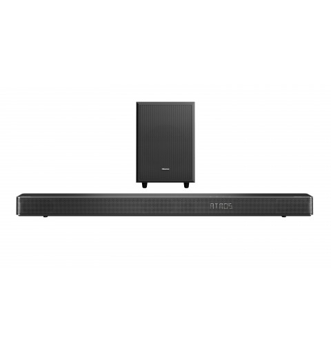 Hisense AX3120G altavoz soundbar Negro 3.1.2 canales 360 W