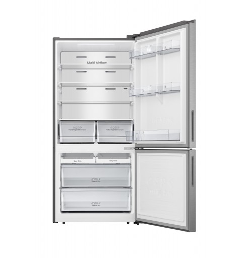 Hisense RB650N4ACE fridge-freezer Freestanding 503 L E Grey