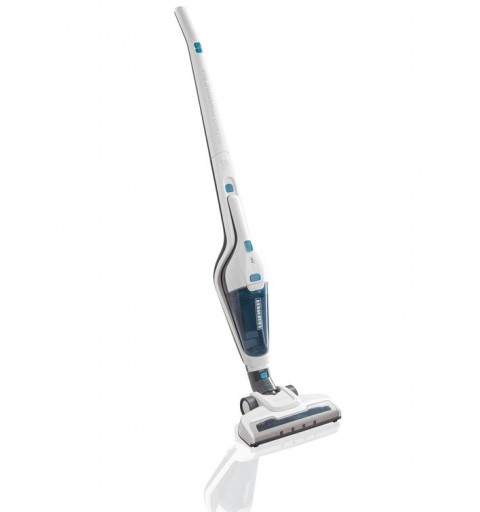 Leifheit Rotaro PowerVac 2in1 aspirapolvere senza filo Nero, Blu, Bianco Senza sacchetto