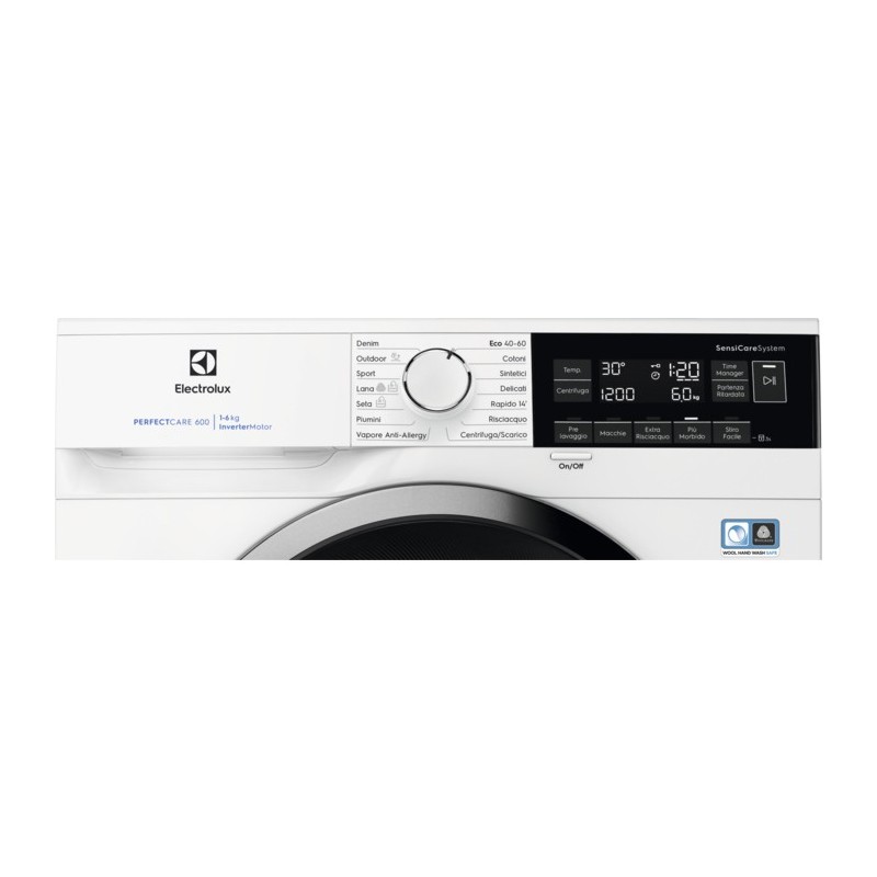 Electrolux SensiCare 600 EW6S326B lavadora Carga frontal 6 kg 1151 RPM Blanco