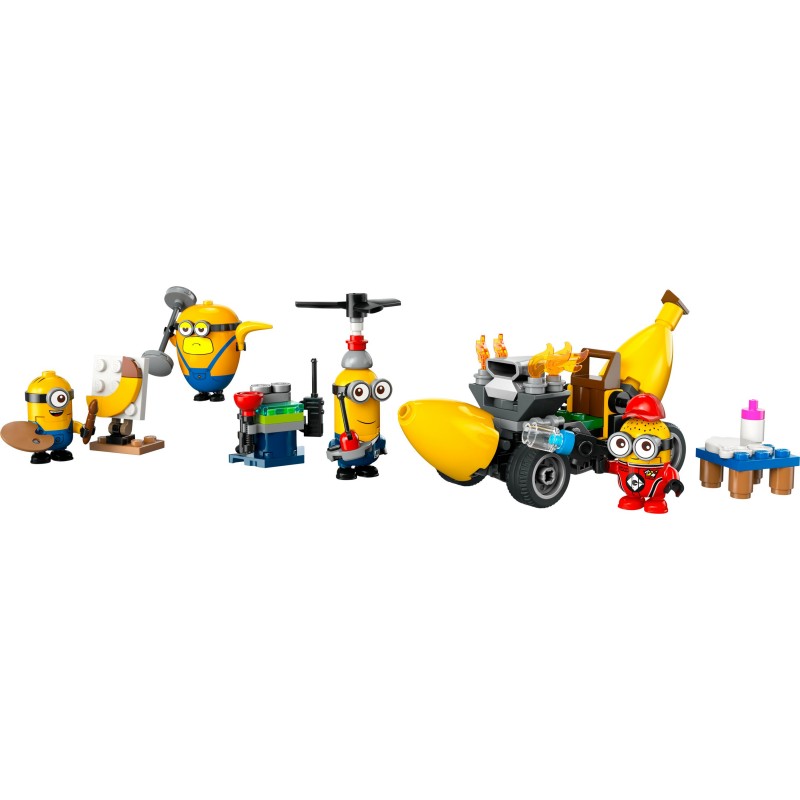 LEGO Alien Conquest Minions and Banana Car