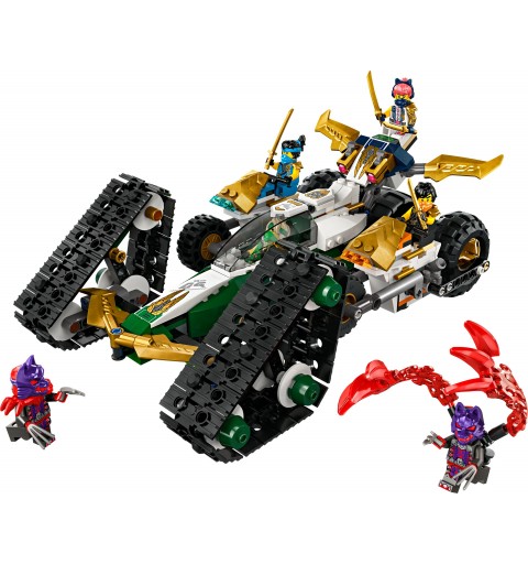 LEGO Vehículo Combinado del Equipo Ninja