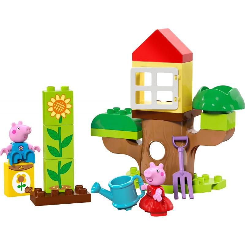 LEGO Le jardin et la cabane dans l’arbre de Peppa Pig