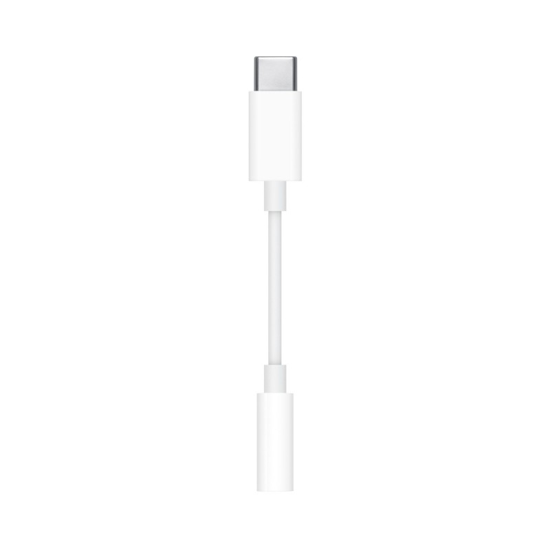 Apple MW2Q3ZM A adattatore per inversione del genere dei cavi USB-C 3.5mm Bianco