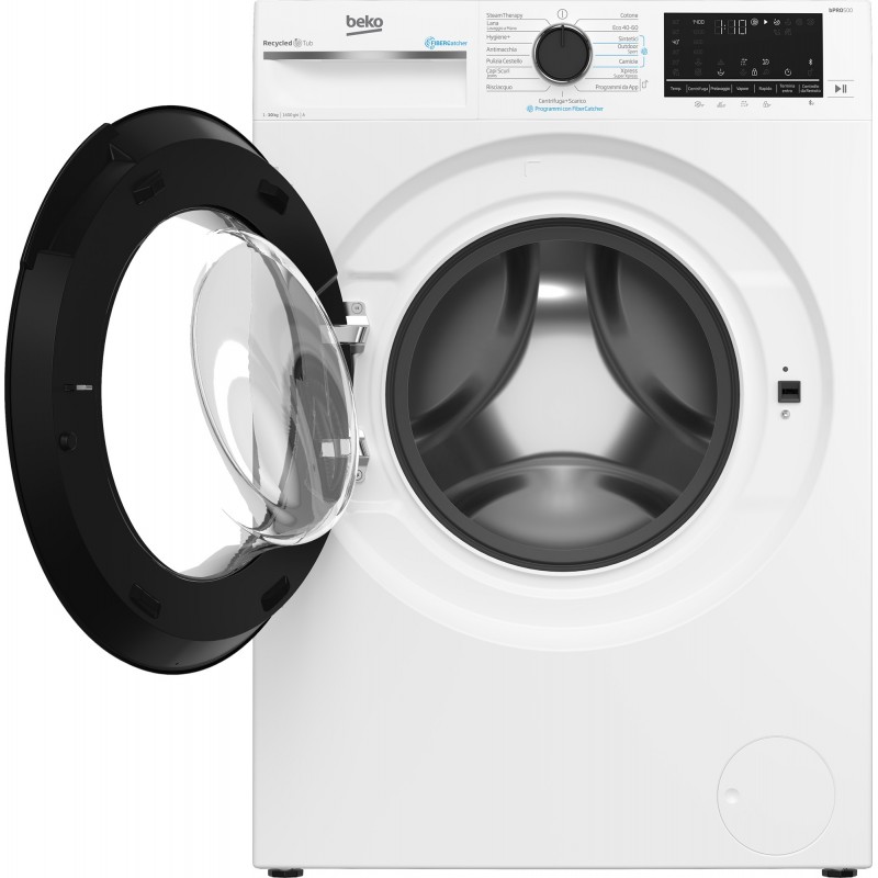 Beko bPRO 500 BWT5104BF machine à laver Charge avant 10 kg 1400 tr min Blanc