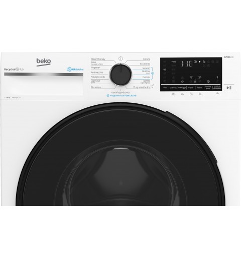 Beko bPRO 500 BWT5104BF machine à laver Charge avant 10 kg 1400 tr min Blanc