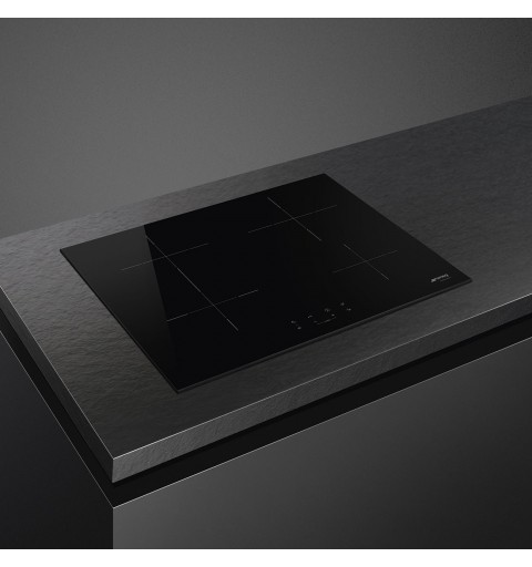 Smeg Universal SI1B2642D hob Black Built-in 60 cm Zone induction hob 4 zone(s)